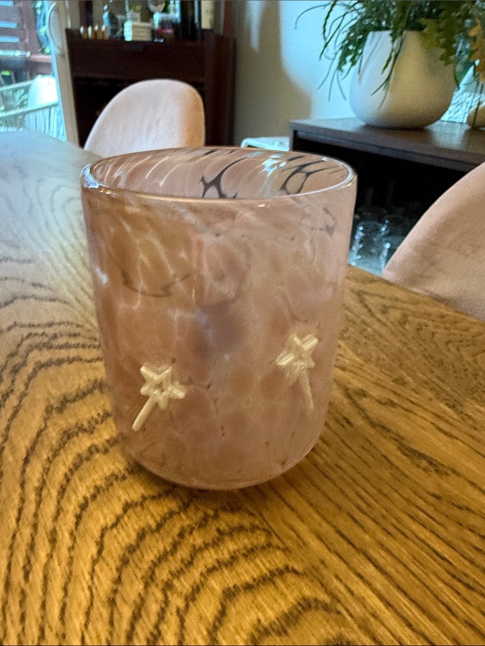 Anthropologie Mystic Icon Juice Glass - wand